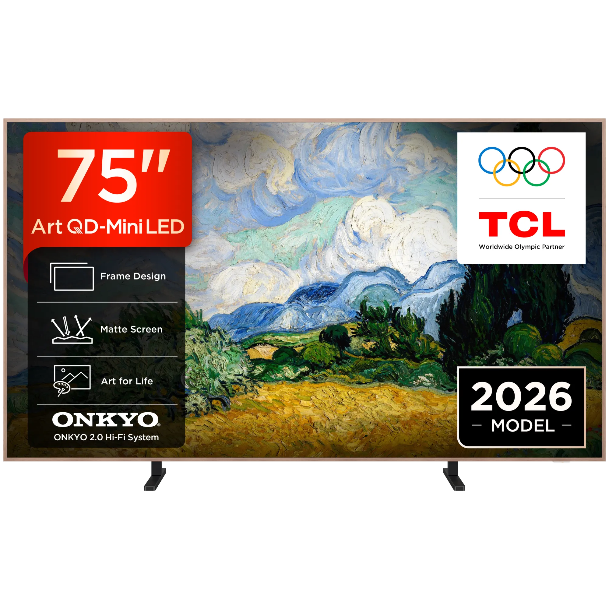 TCL 75A400 Pro ART QD- Mini Led NXTVISION TV (2026) | Globalsat e-Shop